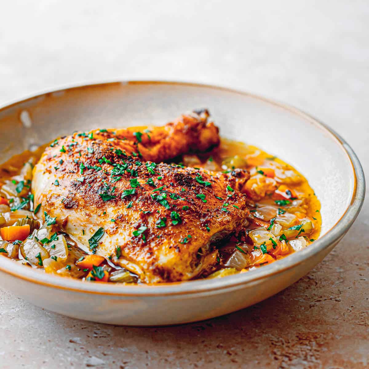 Braise Chicken Legs recipe. 