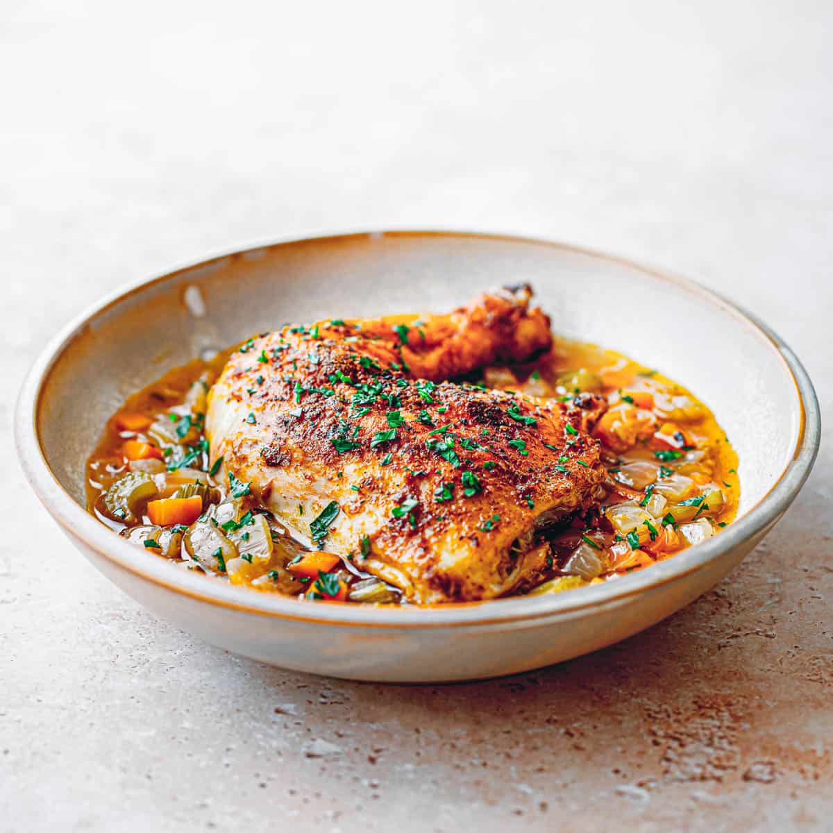 Braise Chicken Legs recipe. 