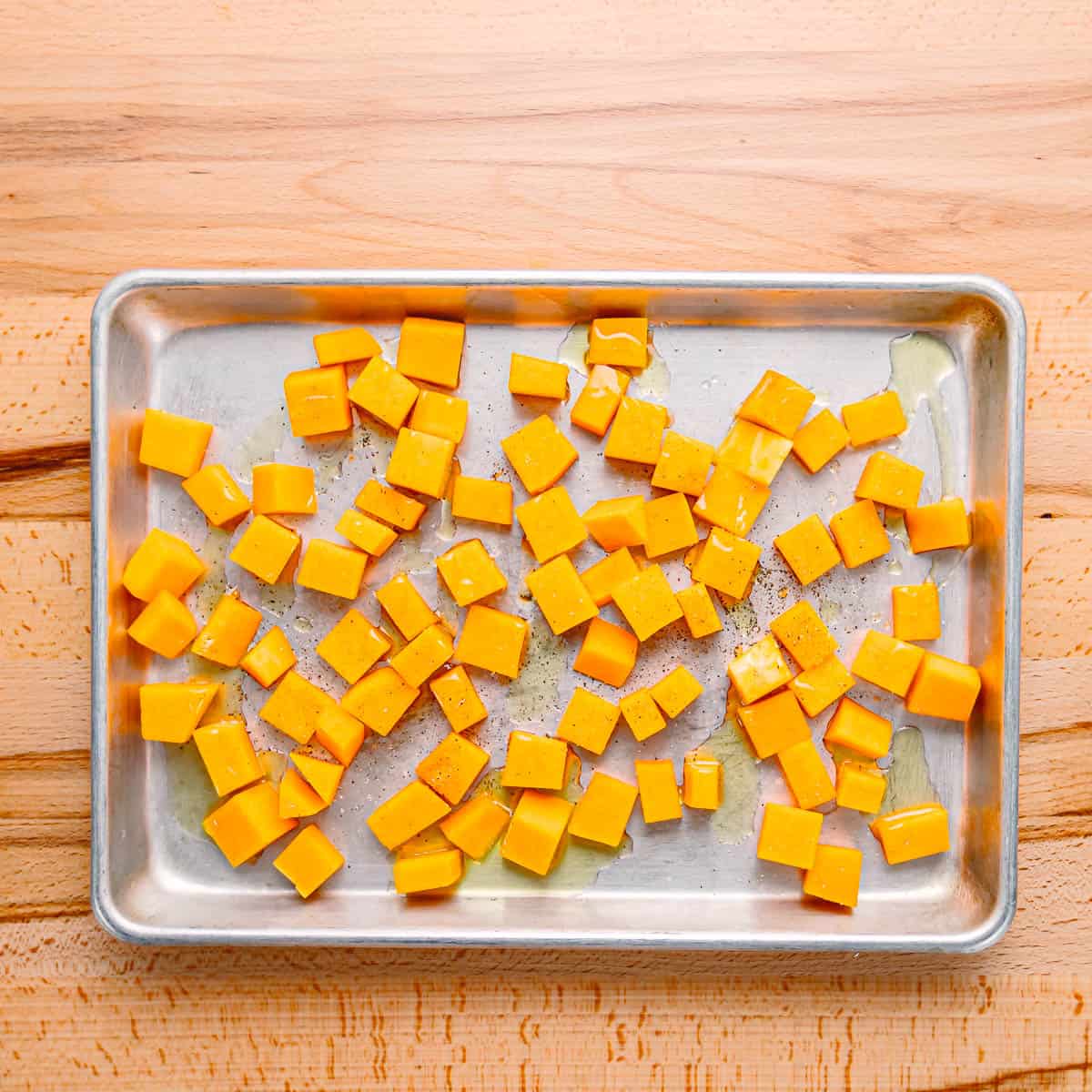 roasted butternut squash.