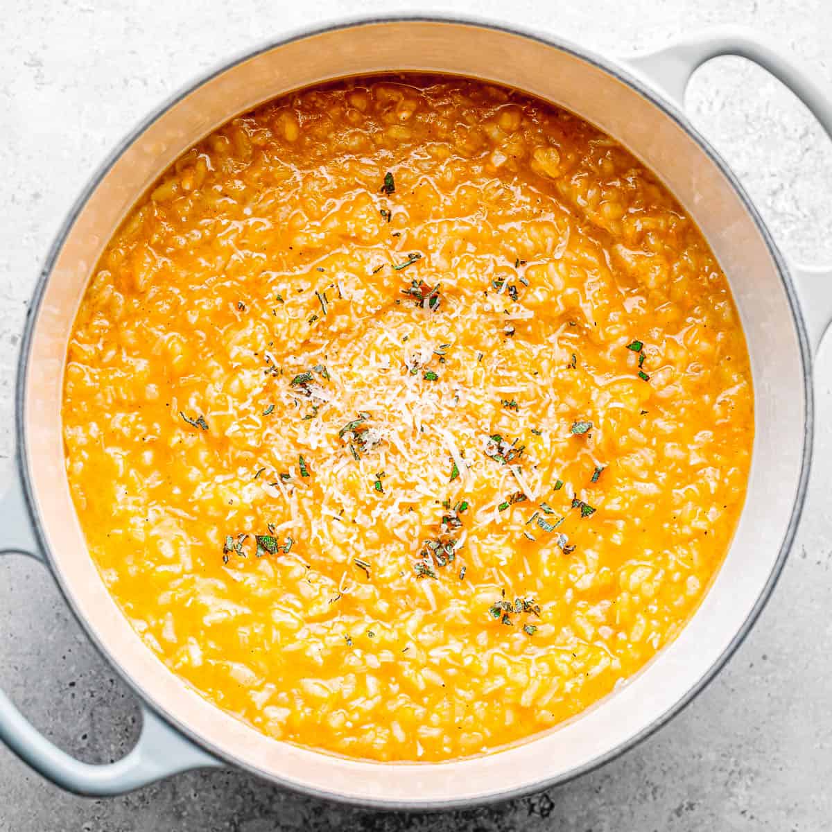 Finish with Cheese: Once the rice is creamy and al dente stir in the grated Parmesan cheese until it melts and combines beautifully with the risotto.