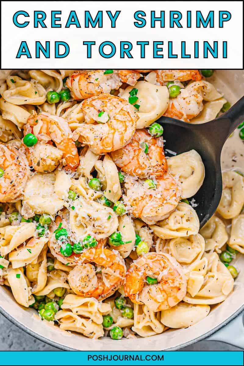 Shrimp and Tortellini recipe.