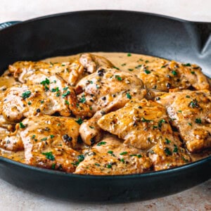 chicken au poivre recipe.