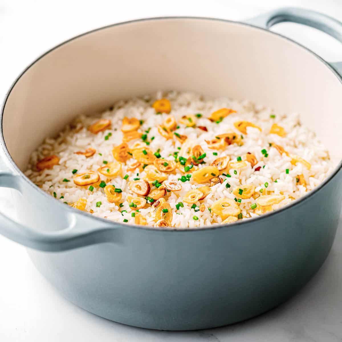 garlic butter rice recipe. 