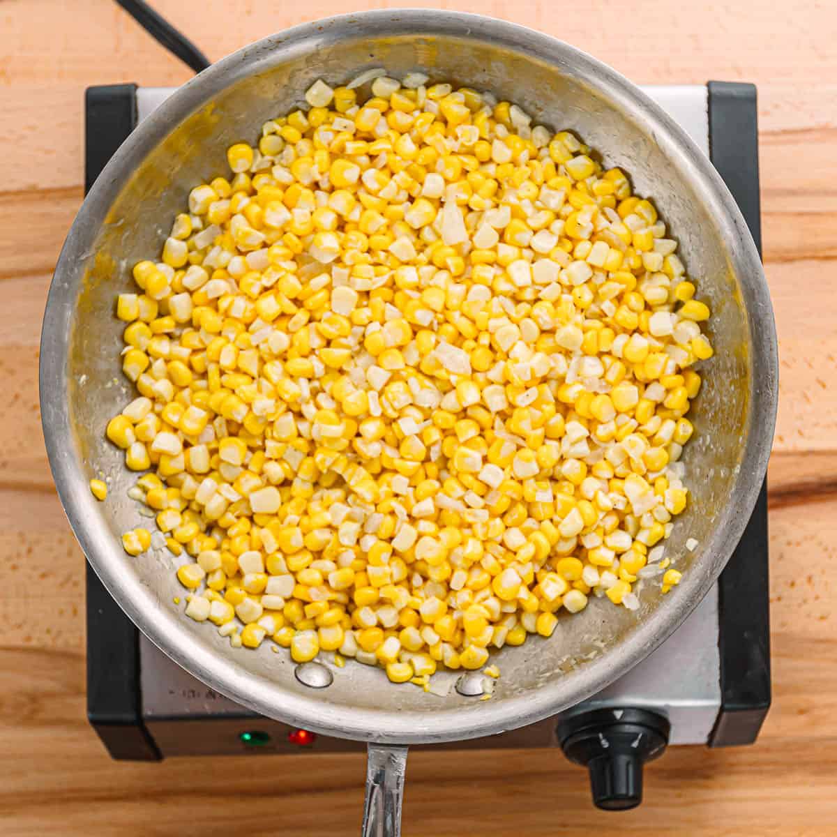 Sauté the Corn.