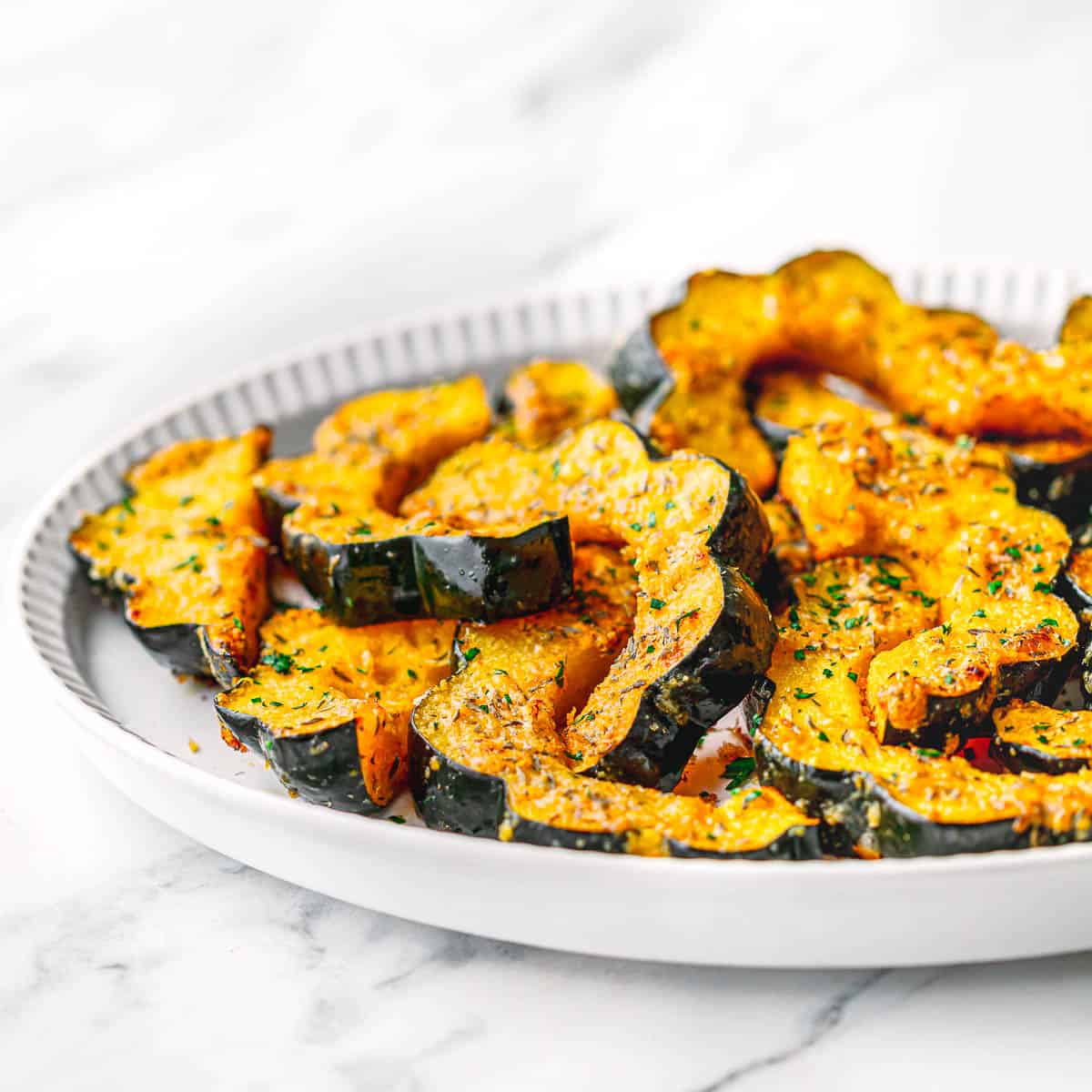 how to roast acorn squash.