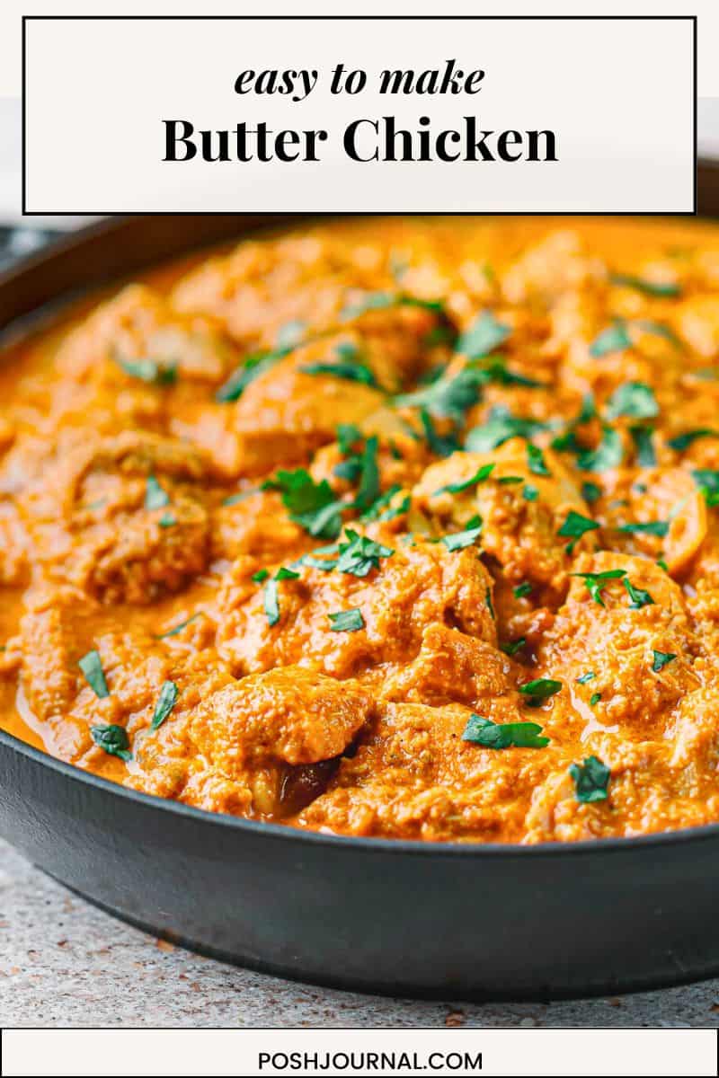 butter chicken recipe.