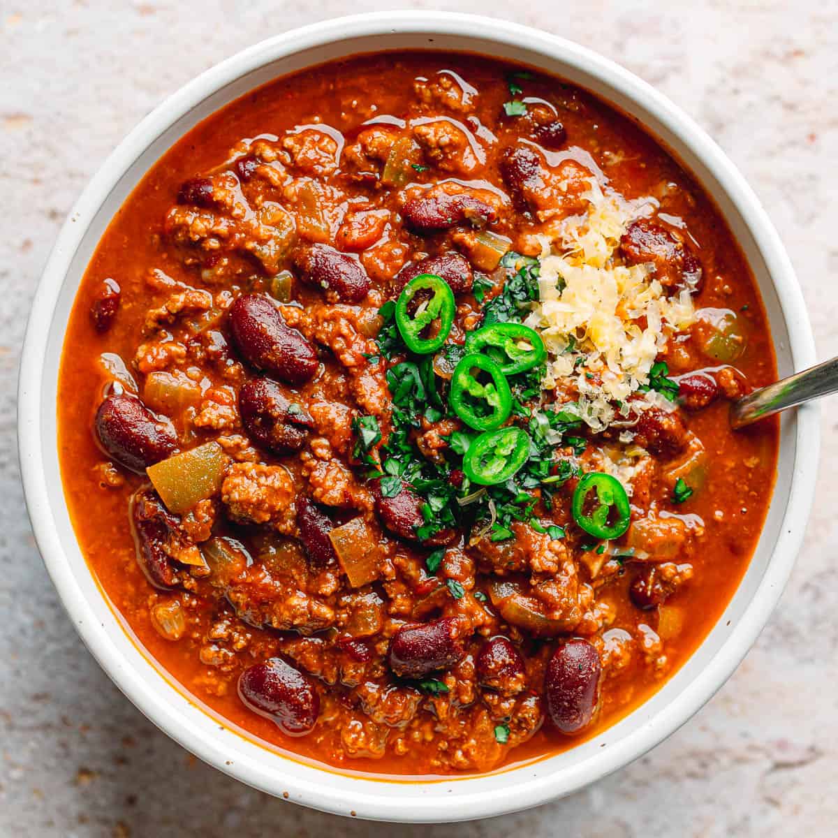 easy homemade chili recipe.