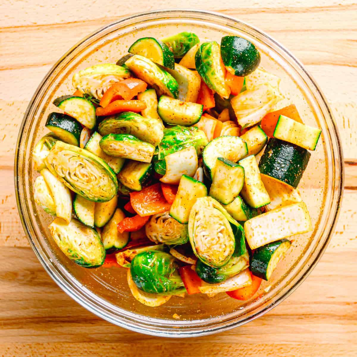 marinated veggies.