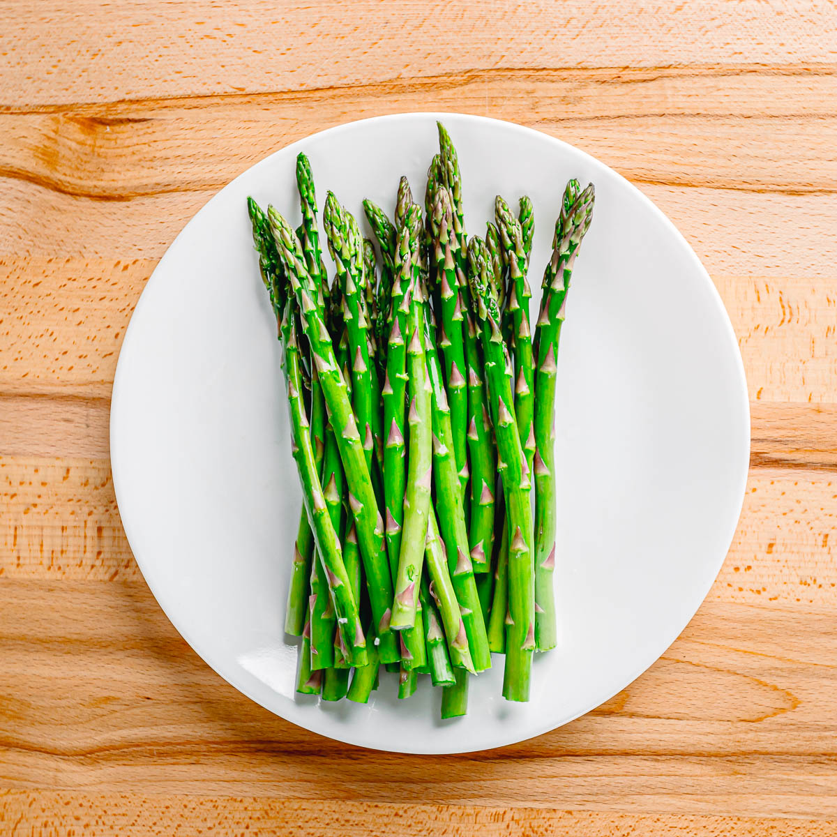 fresh asparagus. 
